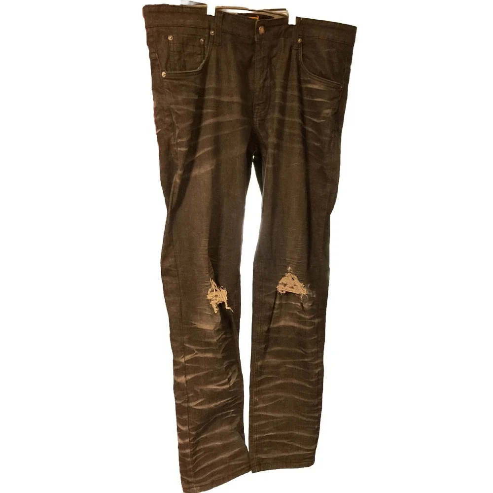 Vintage Copper Rivet 90's Y2K Grunge Goth Distressed Workwear Work 38 x 34 JEANS